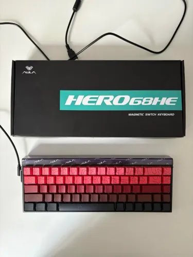 Teclado Gamer Magnético AULA Hero 68