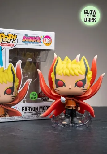 Funko Pop Naruto Modo Baryon #1361 - Edição Especial Glows in the Dark (Original)