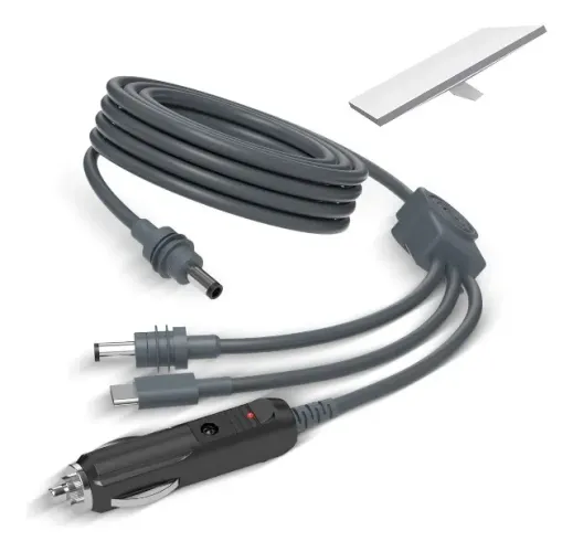 Cabo De Alimentação 3 Em 1 Para Starlink Mini 12v/24v Usb-c 3m
