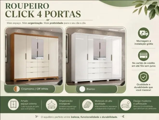Guarda Roupa Casal