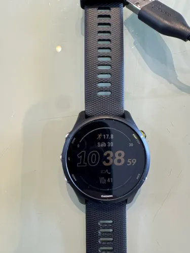 Relógio garmin foruner 255 música preto 