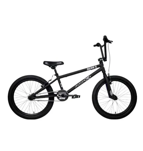 Bicicleta BMX Aro 20 Pro-X Série 5 Freestyle Preto Fosco