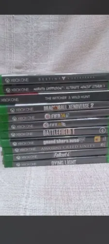 11 jogos mídia física de Xbox one em perfeitas condições 