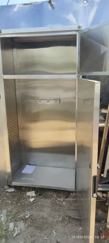 Armário duplo ELVI organizador INOX industrial NOVO"LEIA"