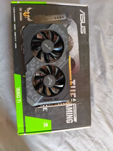 Placa de Vídeo ASUS TUF GTX 1660 Ti EVO OC 6GB - Revisada + Caixa
