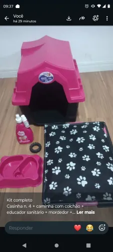 Kit casinha n. 4 completa e nova