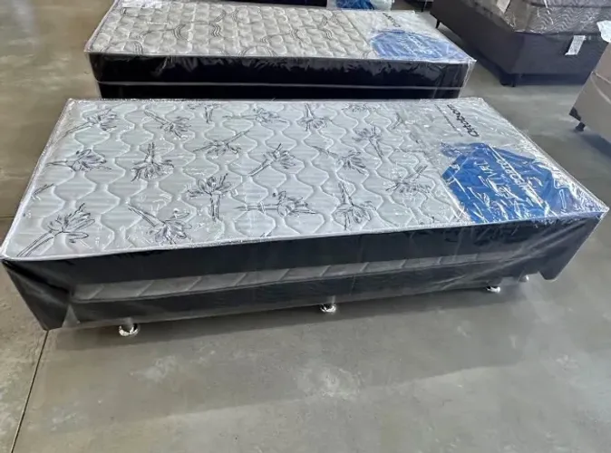 Cama box solteiro novo embalado