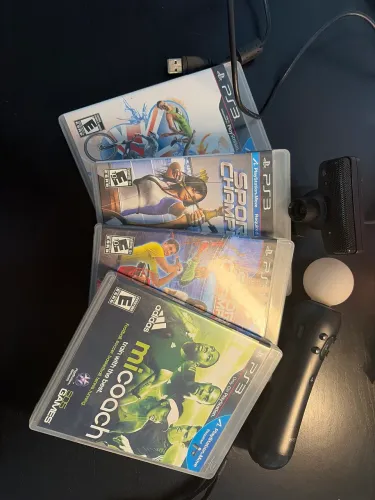 MOVE PS3 + JOGOS