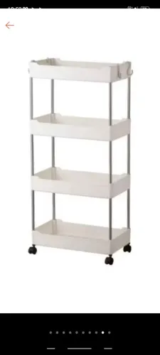 Mesa auxiliar com rodinha