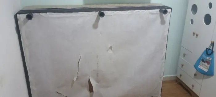 Cama Box com colchão