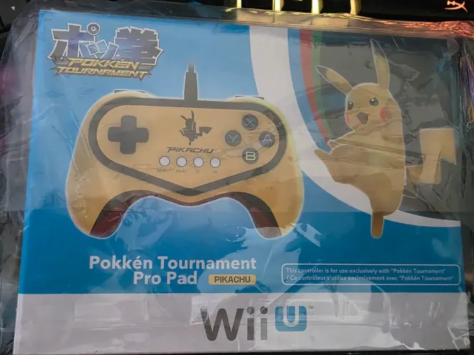 Controle Hori WiiU Pikachu