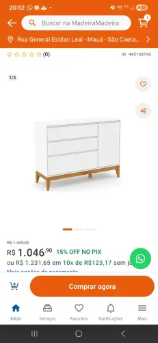 Cômoda e Berço 