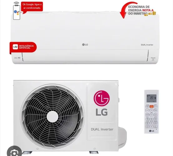 LG Dual Inverter Voice IA 24.000 Btus + Instalação!