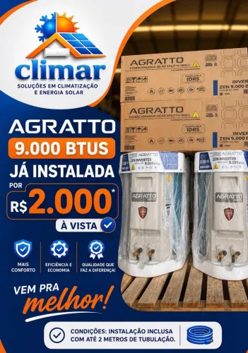 Ar condicionado promocao