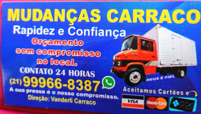 MUDANÇAS CARRACO