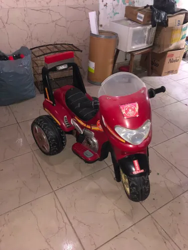 Moto Elétrica Infantil Biemme Bombeiros 6V Original
