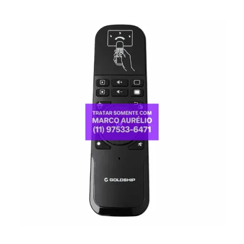 Air Mouse Goldship Presenter Laser Ap-1560 Sem Fio - R$ 250