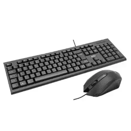 KIT TECLADO E MOUSE OPTICO COM FIO AITEK AKT-E1713