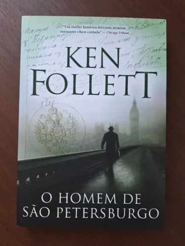 O homem de São Petersburgo - Livro novo em excelente estado