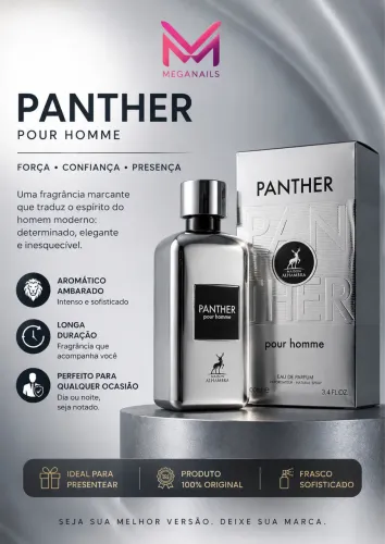 Perfume Panther Pour Homme Maison Alhambra 100ml Eau de Parfum Masculino Original