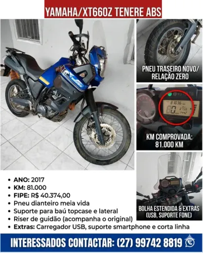 YAMAHA XT 660 Z TENERE ABS