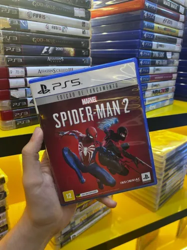SPIDER-MAN 2 PS5 MÍDIA FÍSICA IMPECÁVEL