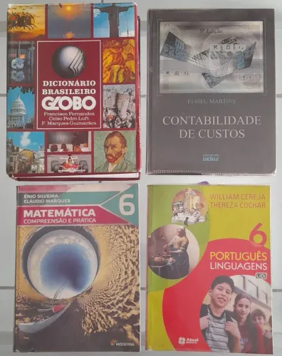 Livros Didáticos reforço escolar
