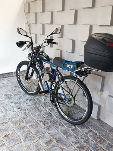 Motorizada bicimoto 80cc completa com nota!!