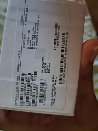 Motorola edge 60 neo nova na caixa nunca usado. 