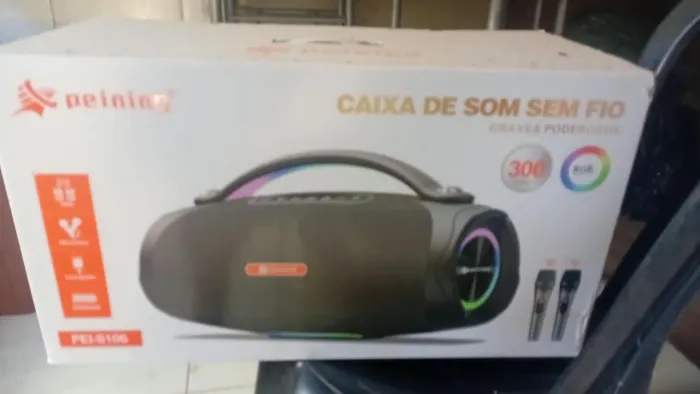 Caixa de som bombox