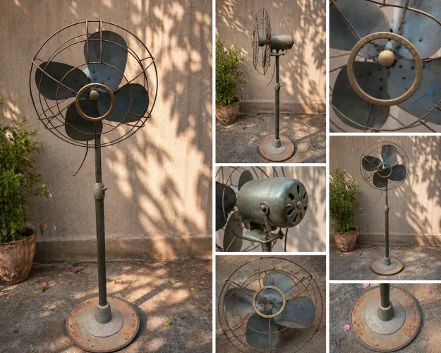 Ventilador Antigo Eletromar Original Vintage - Para Reforma - R$180