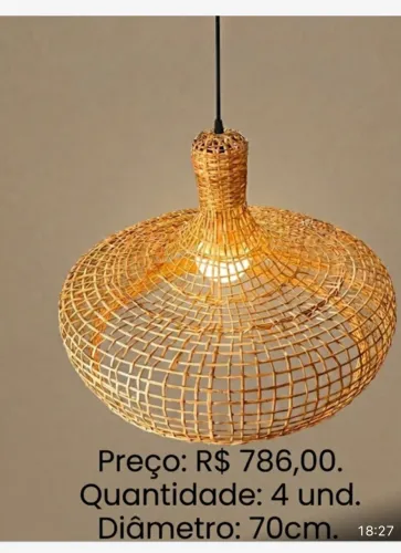 Luminária Corda