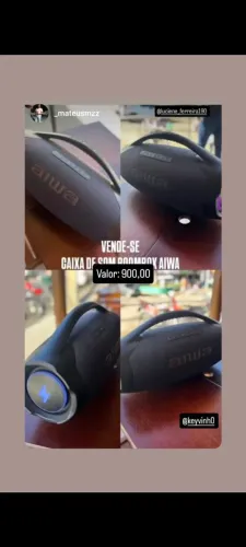 Caixa boombox