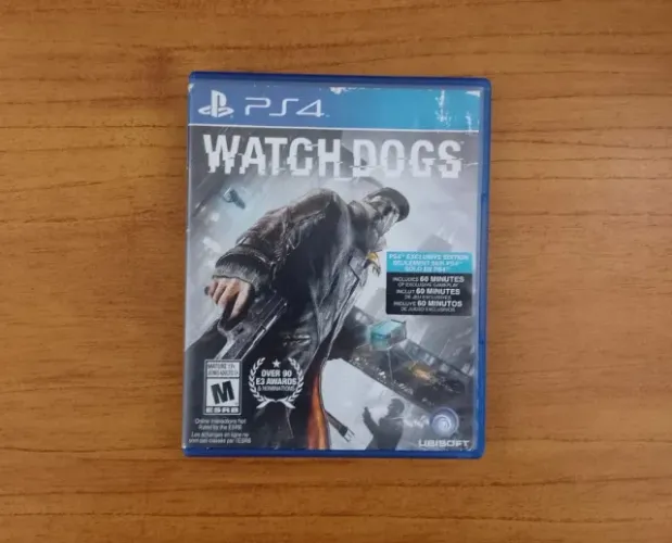 Watch Dogs mídia física ps4