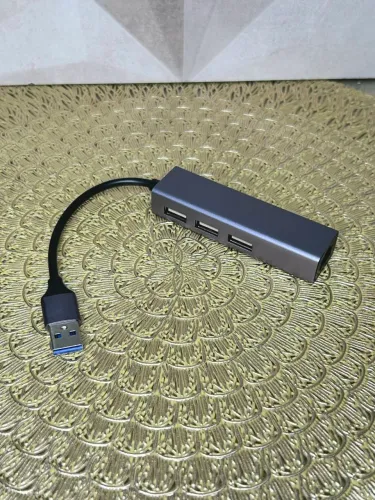 Adaptador Estação Hub Dock USB para RJ45 - Conectividade Rápida e Versátil