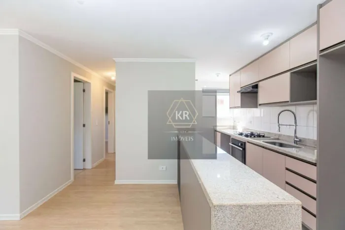Apartamento com 3 dormitórios para alugar, semi-mobiliado - Fazendinha - Curitiba/PR