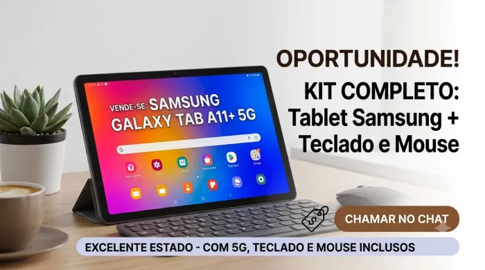 Vendo ou troco Samsung Galaxy tab a11 plus (tablet).