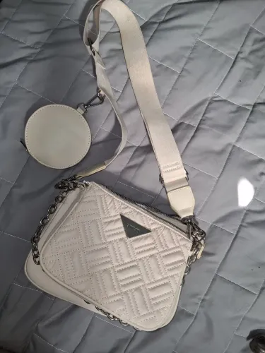 Bolsa branca satinato