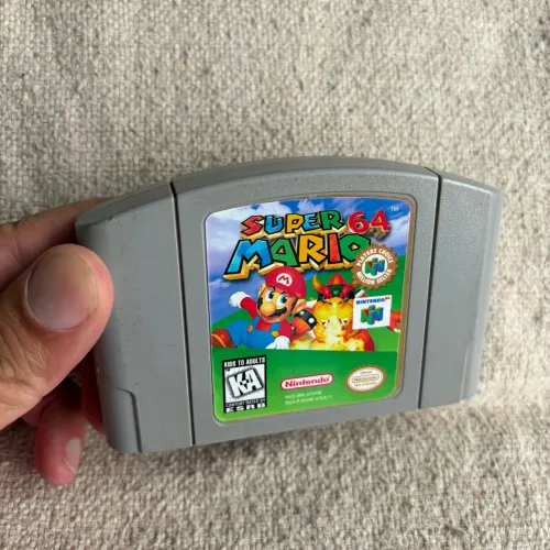 Cartucho Super Mario 64 Original Relabel