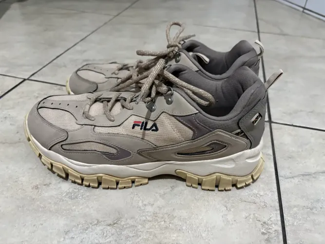 Tênis Fila Masculino Ray Tracer Bege n° 41