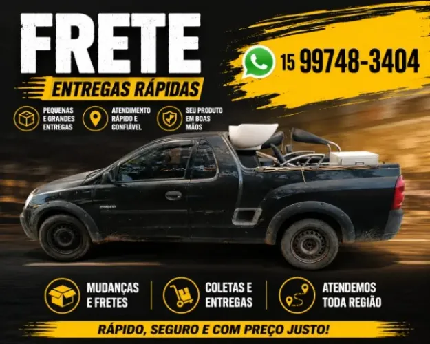 Faço Frete Carreto Mudança