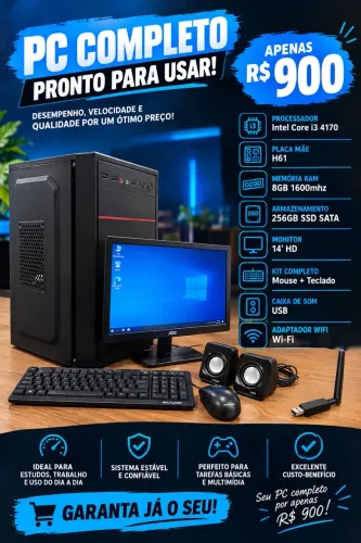 Pc Offce i3 Ssd