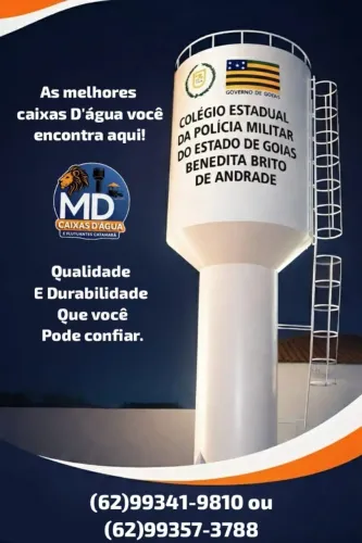 CAIXA D ÁGUA - TAÇA COLUNA 