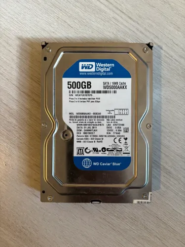 HD 500 GB - WD