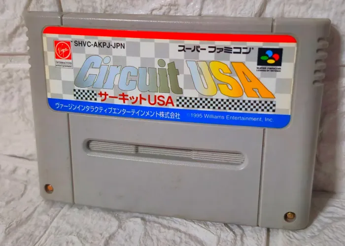 Jogo super famicon Circuit USA original