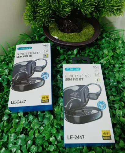 Fone Bluetooth para Exercícios.