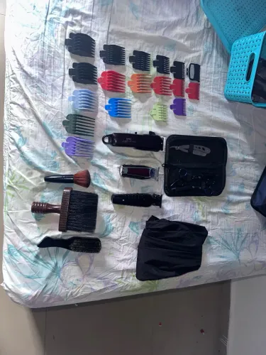 Kit máquina de corta cabelo