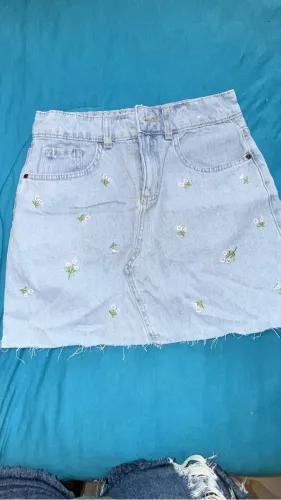 Saia jeans
