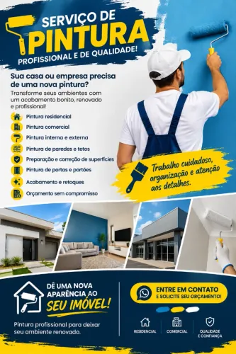 Serviços de pintura residencial