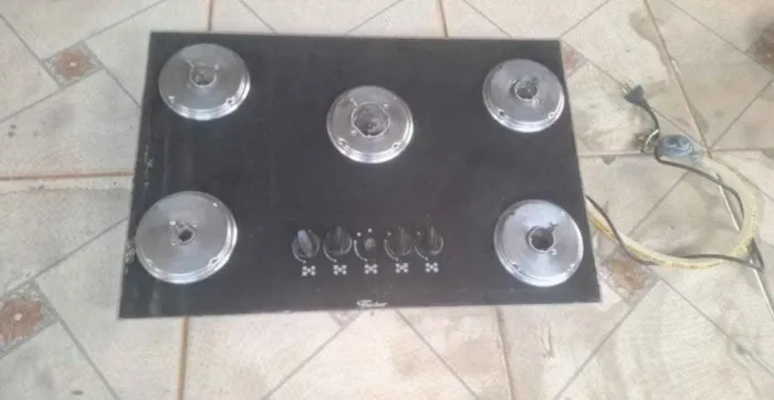 Cooktop fischer 5 bocas (prestando 4 bocas)